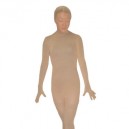 Flesh Color Unisex Nylon Full body Zentai Suit