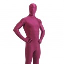 Burgundy Red Wine Color Full Body Spandex Holiday Unisex Lycra Morph Zentai Suit