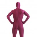 Burgundy Red Wine Color Full Body Spandex Holiday Unisex Lycra Morph Zentai Suit