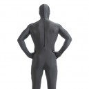 Light Grey Full Body Spandex Zentai Holiday Lycra Cosplay Suit