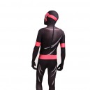 Black and Pink Ninjia Full Body Halloween Spandex Holiday Unisex Cosplay Zentai Suit