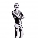Black and White Skull Full Body Halloween Spandex Holiday Unisex Cosplay Zentai Suit Black and White Skull Full Body Halloween Spandex Holiday Unisex Cosplay Zentai Suit
