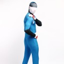 Blue Blood Full Body Halloween Spandex Holiday Unisex Cosplay Zentai Suit