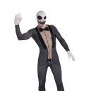 Gray Suit Skeleton Skull Halloween Lycra Full Body Zentai Tights Suit Gray Suit Skeleton Skull Halloween Lycra Full Body Zentai Tights Suit
