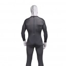 Gray Suit Skeleton Skull Halloween Lycra Full Body Zentai Tights Suit Gray Suit Skeleton Skull Halloween Lycra Full Body Zentai Tights Suit
