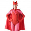 Supply Red Halloween Super Hero Women Full Body Spandex Holiday Unisex Cosplay Zentai Suit