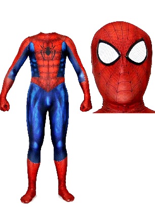 3D Printed Old Version of Muscle Spider Halloween Cosplay Zentai Suit - Old muscle split