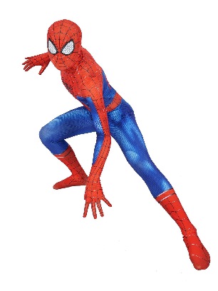 3D Printed Little Blue Spider Spider-verse Spider Halloween Cosplay Costume One-piece Tights