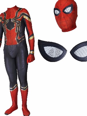 3D Printed Steel Spider Halloween Cosplay Zentai Suit - Phnom Penh 01 Split