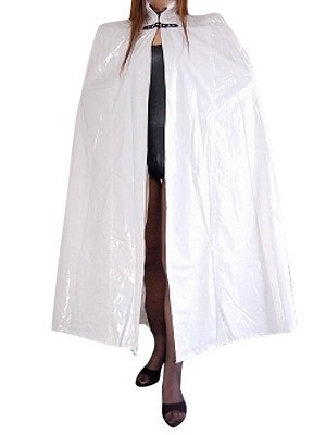 Nice White PVC Cape