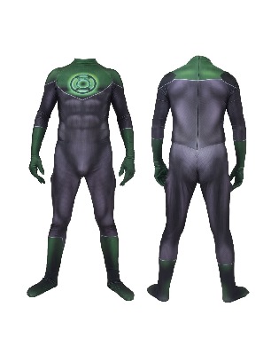 Green Lantern bodysuit Green Lantern cosplay bodysuit Zentai suit