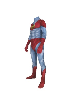Men Adult Children Earth Superman cosplay costume Captain Planet Cosplay zentai suit
