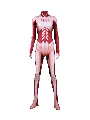 Halloween anime adult kids girls costume Attack on Titan bodysuit Cosplay Zentai suit