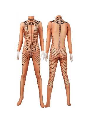 Halloween WomenThe Mummy Returns cosplay one-piece zentai suit