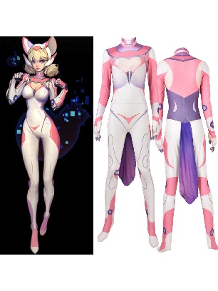 Women King cosplay Glory Daji skin The other side of time one-piece tights Cosplay zentai suit no hood
