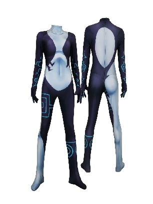 Halloween Women costume Dusk Princess one-piece cosplay zentai suit