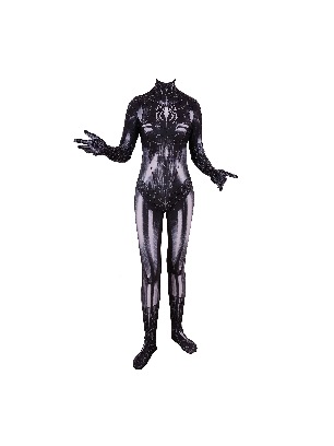 Black Spiderman Tights Cosplay Costume Sexy Temptation Uniform MJ Jumpsuit zentai suit