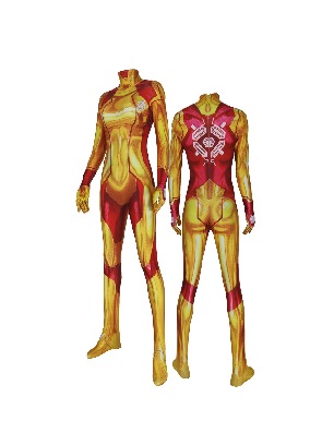 Halloween Metroid tights Samus Aren cosplay costume Samus Aran tights zentai suit