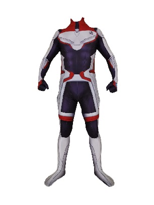 Halloween Superhero costume Quantum Battle suits Cosplay Tights zentai Suit