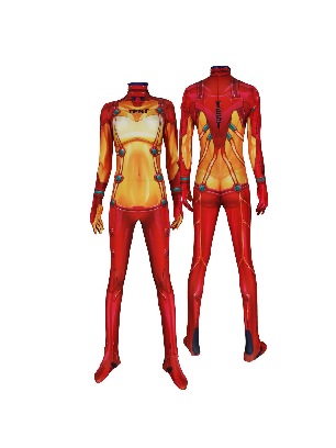 Evangelion Test Combat Suit Cosplay costume Bodysuit Halloween zentai Suit