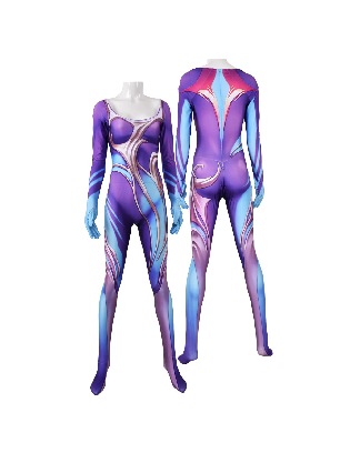 Halloween the Child of the Stars the Dawnbringer Soraka cosplay one-piece zentai suit