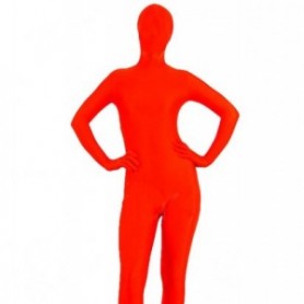 Unicolor Full Body Full body Zentai Suit Zentai Tights Red Spandex Full body Zentai Suit