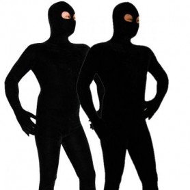 Black Lycra Spandex Full body Zentai Suit Zentai Costume