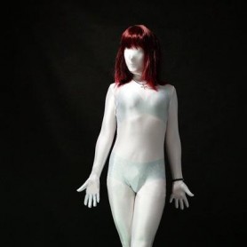 Cool Unicolor Full Body Full body Zentai Suit Zentai Tights White Lycra Spandex Unisex Full body Zentai Suit