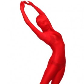 Red Lycra Spandex Full body Zentai Suit