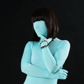 Unicolor Full Body Full body Zentai Suit Zentai Tights Light Blue Lycra Spandex Unisex Full body Zentai Suit