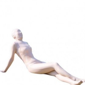Unusual Skin color Lycra Spandex Unisex Full body Zentai Suit