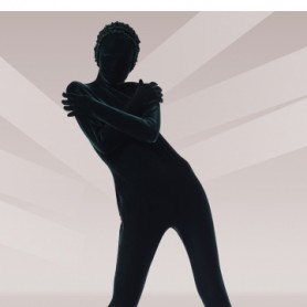 Blackish Green Velutum Unisex Full body Zentai Suits