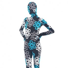 Colorful Lycra Spandex Breathable Unisex Full body Zentai Suit