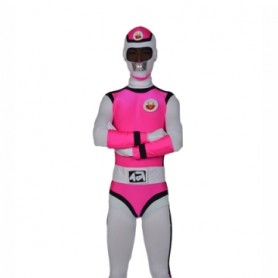 Deep Rose Lycra Men's Full body Zentai Suit