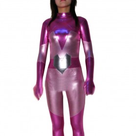 Purple PVC Catsuit