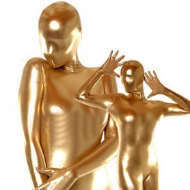 Gold Shiny Metallic Catsuit