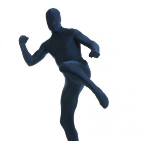 Unisex Deep Navy Blue Full Body Lycra Zentai Suit