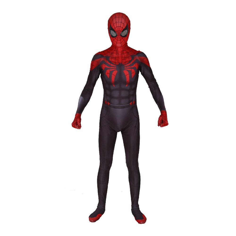 Comic New Version Ultimate Male Spider Halloween Cosplay Costume Zentai Suit