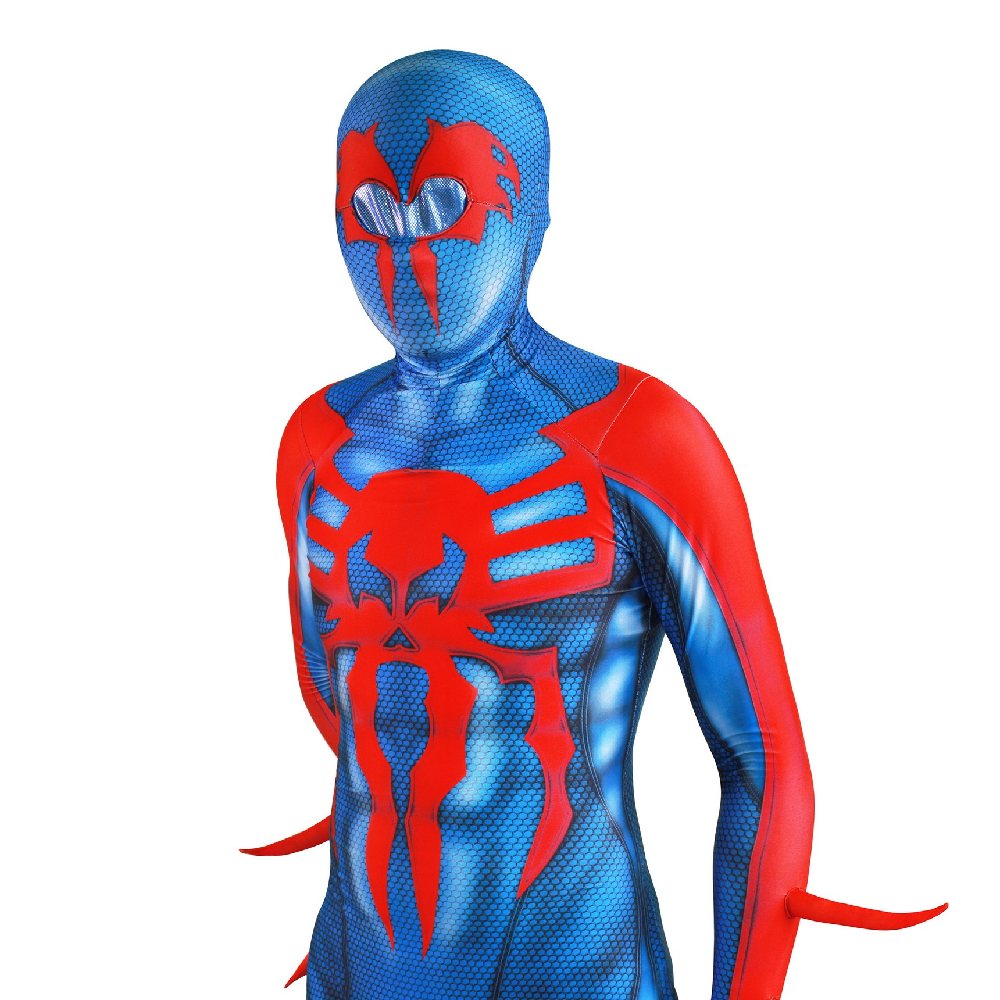 Comic Movie Miguel O\'hara 2099 Spider Halloween Cosplay Costume Zentai Suit
