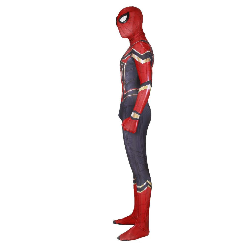 3D Printed Steel Spider Halloween Cosplay Costume Zentai Suit