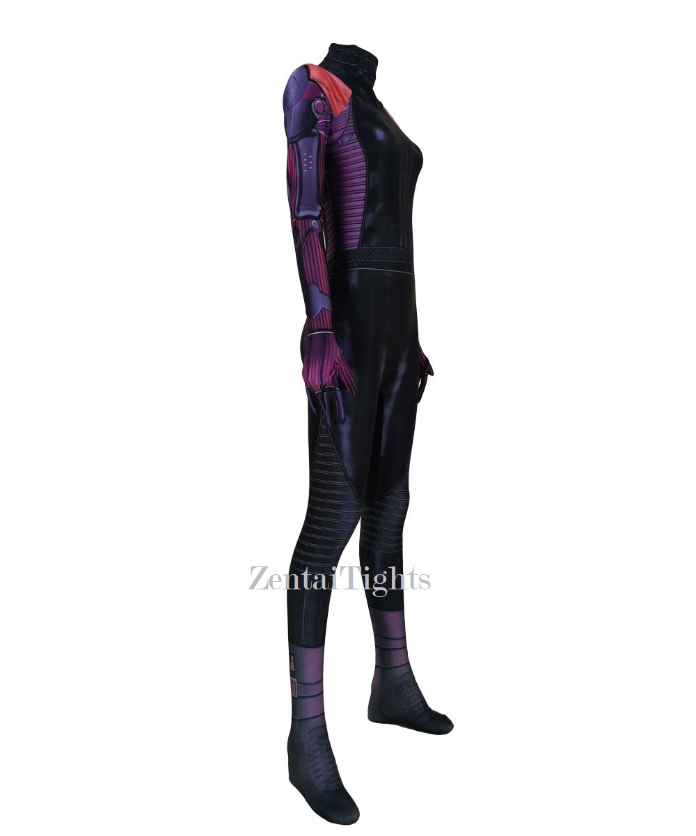 Halloween movie Alita Battle Angel costume Superhero Cosplay one-piece tights zentai suit