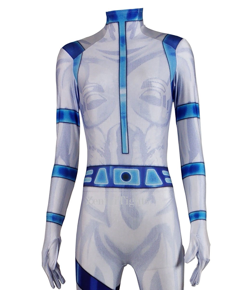 Halloween Women adult spicy girl Laika one-piece cosplay Kim Possible costume zentai suit