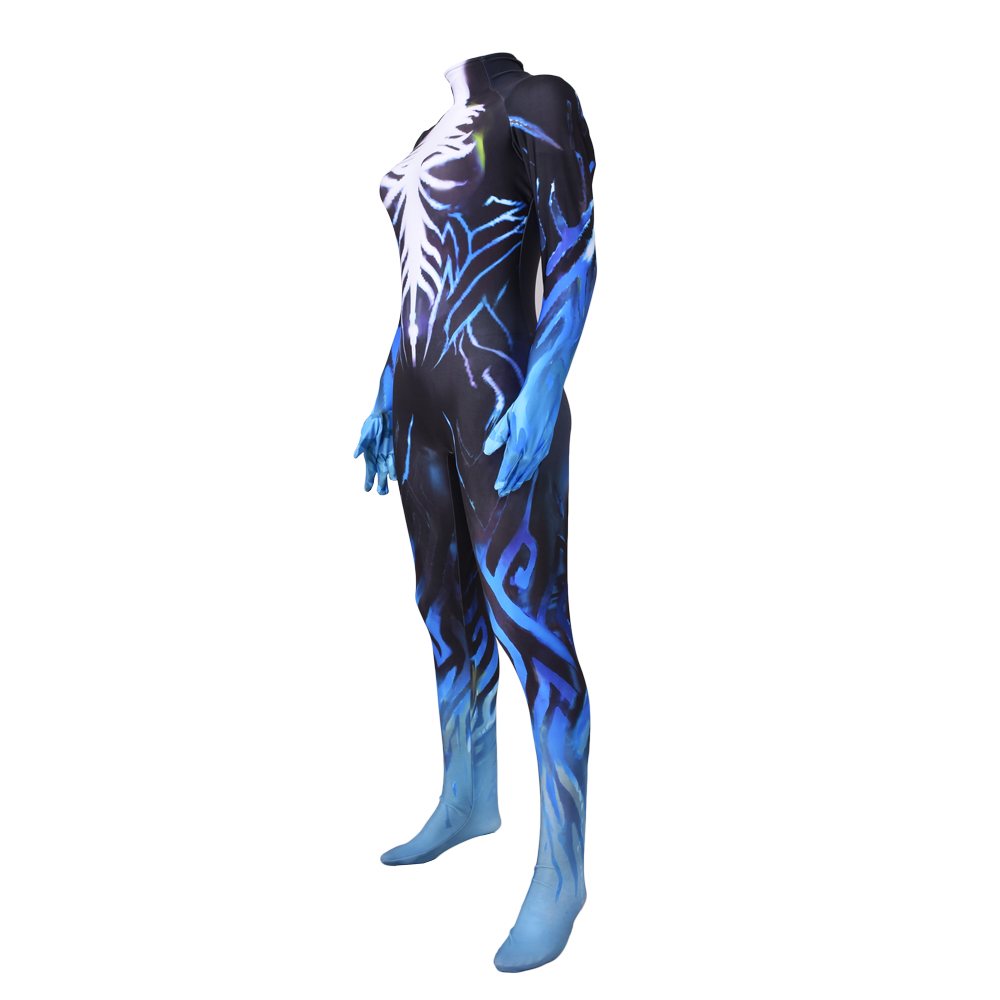 Halloween adult children anime game Phantom Assassin one-piece cosplay zentai suit