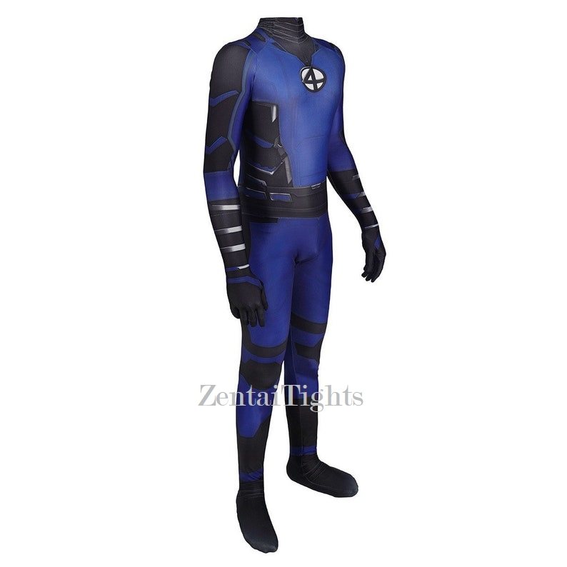 The movie Fantastic Four one-piece tights Halloween cosplay Zentai suit