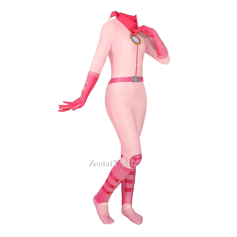 New Style Mario cosplay Princess Becky ong-piece battle suit movie outfit zentai suit