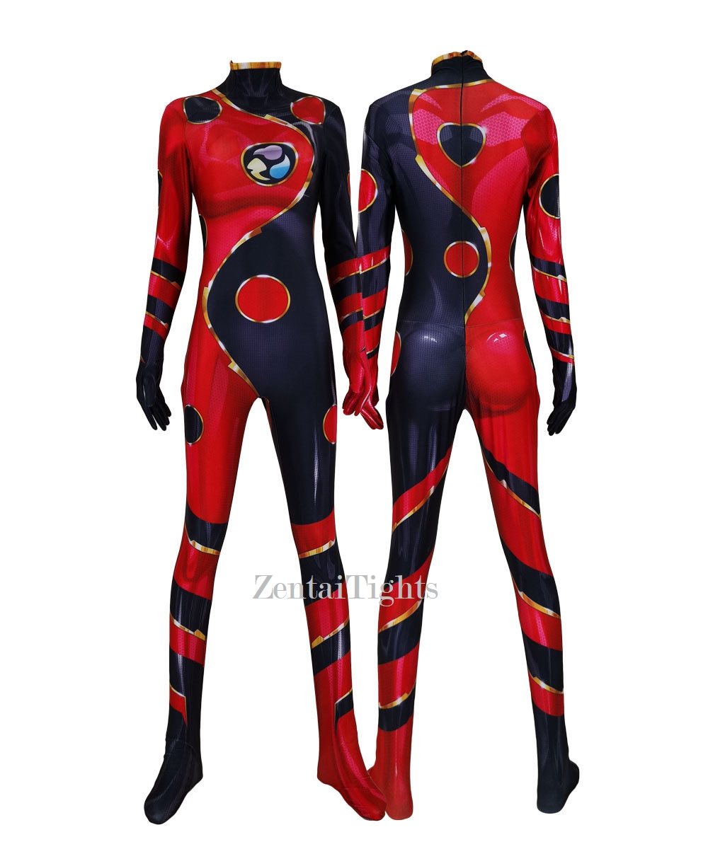 Halloween Dragon Miraculous Cosplay Costume Ladybug full body Cosplay zentai suit