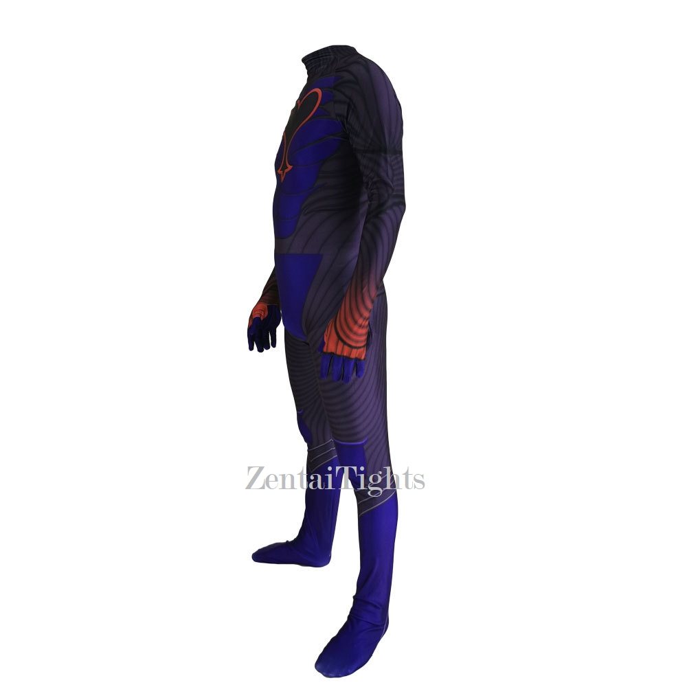 Kingdom Hearts Chain of Memories Halloween cosplay zentai suit
