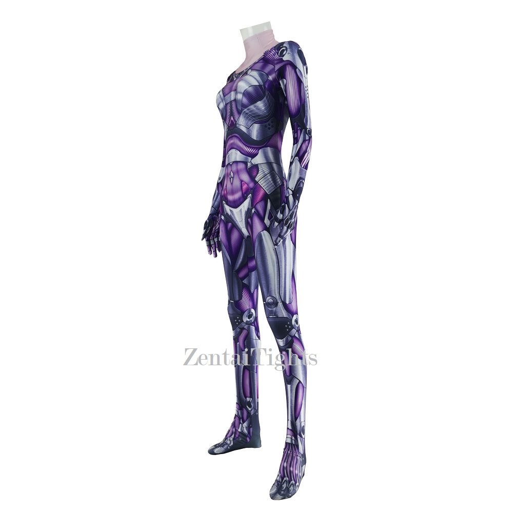 Halloween 3D printed film Alita Battle Angel Superhero Cosplay zentai suit