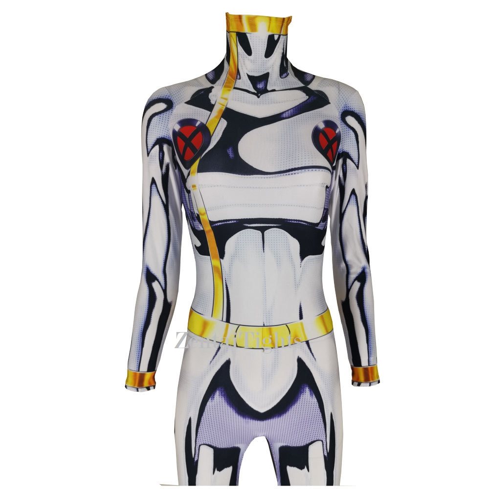 Halloween X-Men Storm Cosplay Female X-Men Storm Cosplay costume Halloween Superhero zentai Suit