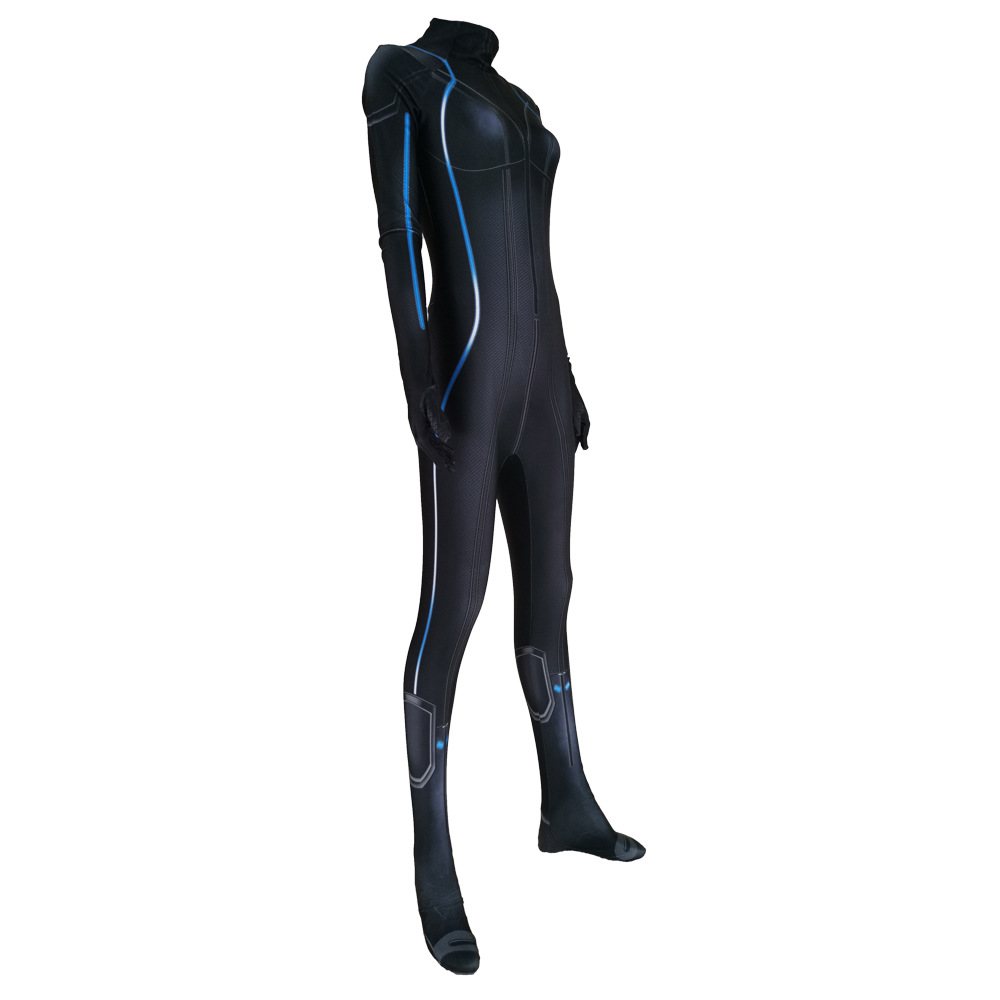 Black Widow CostumeBodysuit Halloween Cosplay zentai suit